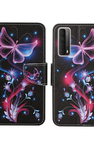 Colored Drawing Pattern Horizontal Flip Leather Case with Holder & Card Slots & Wallet