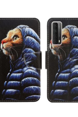 Colored Drawing Horizontal Flip Leather Case with Holder & Card Slot & Wallet, For Huawei P Smart 2021 / Y7a