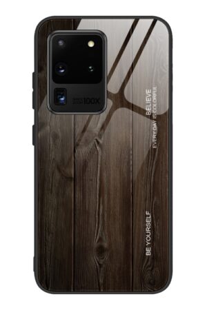 Wood Grain Glass Protective Case, For Samsung Galaxy S20, For Samsung Galaxy S20 Plus, For Samsung Galaxy S20 Ultra, For Samsung Galaxy S20 FE, For Samsung Galaxy S21 5G, For Samsung Galaxy S21 Plus, For Samsung Galaxy S21 Ultra 5G...