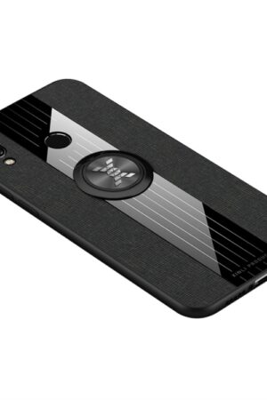 XINLI Stitching Cloth Textue Shockproof TPU Protective Case with Ring Holder, For Huawei nova 3e, For Huawei nova 3i, For Huawei nova 4, For Huawei nova 4e, For Huawei nova 5, For Huawei nova 5i, For Huawei nova 5i Pro, For Huawei P20, For Huawei P20 lite