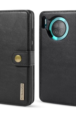 DG.MING Crazy Horse Texture Flip Detachable Magnetic Leather Case with Holder & Card Slots & Wallet, For Huawei Mate 30