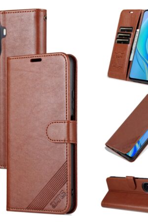 AZNS Sheepskin Texture Flip Leather Phone Case