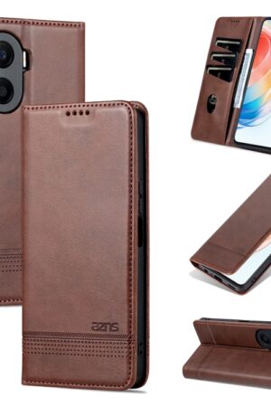 AZNS Magnetic Calf Texture Flip Leather Phone Case
