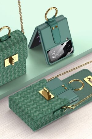 GKK Mini Backpack Slim Phone Case with Ring, For Samsung Galaxy Z Flip3 5G, For Samsung Galaxy Z Flip4, For Huawei P50 Pocket