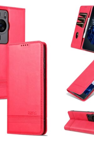 AZNS Magnetic Calf Texture Flip Leather Phone Case