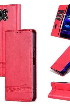 AZNS Magnetic Calf Texture Flip Leather Phone Case