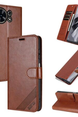 AZNS Sheepskin Texture Flip Leather Phone Case