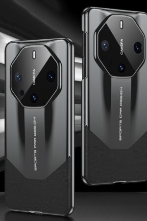 GKK Leather Supercar Shockproof Phone Case, For Huawei Mate 60 RS Ultimate, For Huawei Mate 60, For Huawei Mate 60 Pro