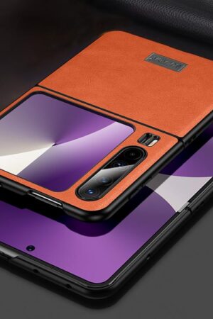 SULADA Shockproof TPU Hybrid Handmade Leather Phone Case, For Huawei Pura X