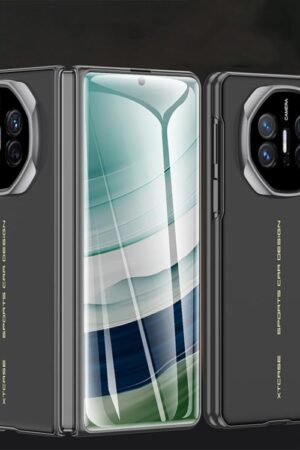 GKK Integrated Silky Ultra-thin Curved Folding Phone Case, For Huawei Mate X3 / X5