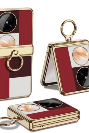 GKK Electroplating Painted Magnetic Folding Hinge Phone Case