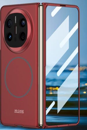 GKK Integrated Ultra-thin Full Coverage Magnetic Thin Ring Phone Case, For Huawei Mate X6