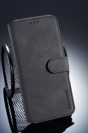 DG.MING Retro Oil Side Horizontal Flip Case for Huawei Mate 20 Lite, with Holder & Card Slots & Wallet, Huawei Mate 20 Lite