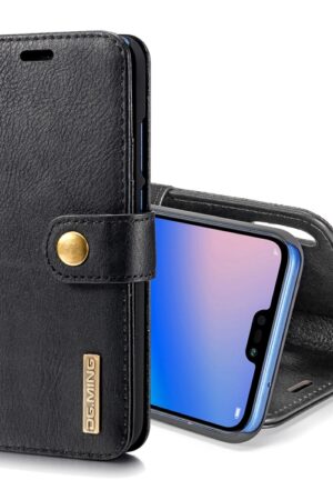 Crazy Horse Texture Flip Detachable Magnetic Leather Case for Huawei P20 Lite, with Holder & Card Slots & Wallet, Huawei P20 Lite