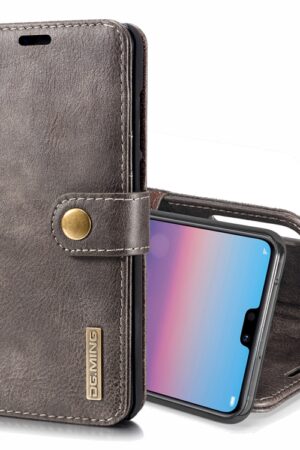 Crazy Horse Texture Flip Detachable Magnetic Leather Case for Huawei P20 Pro, with Holder & Card Slots & Wallet, Huawei P20 Pro