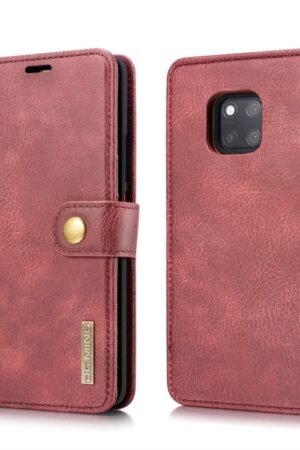 DG.MING Crazy Horse Texture Flip Detachable Magnetic Leather Case for Huawei Mate 20 Pro, with Holder & Card Slots & Wallet, Huawei Mate 20 Pro