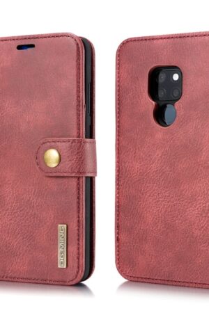 DG.MING Crazy Horse Texture Flip Detachable Magnetic Leather Case for Huawei Mate 20, with Holder & Card Slots & Wallet, Huawei Mate 20
