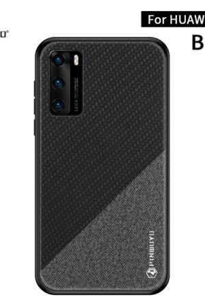 PINWUYO Rong Series  Shockproof PC + TPU+ Chemical Fiber Cloth Protective Cover, For Huawei P40, For Huawei P40 pro / P40pro+, For Galaxy A01, For Galaxy?A21, For Xiaomi 10 / 10pro, For Xiaomi  RedMi K30